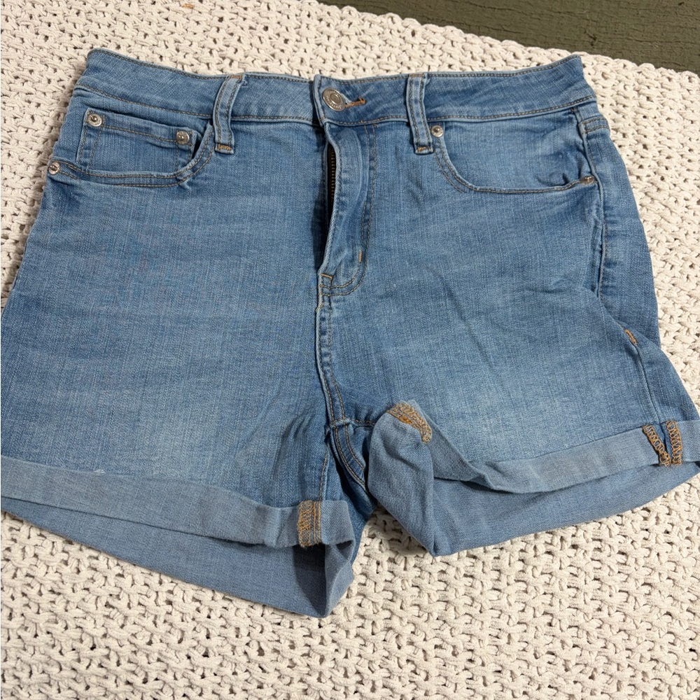 Denim Blue Women's Shorts